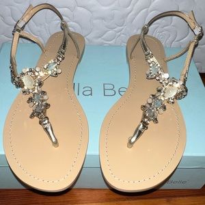 Bella Bella Luna Wedding Sandals *Never worn*